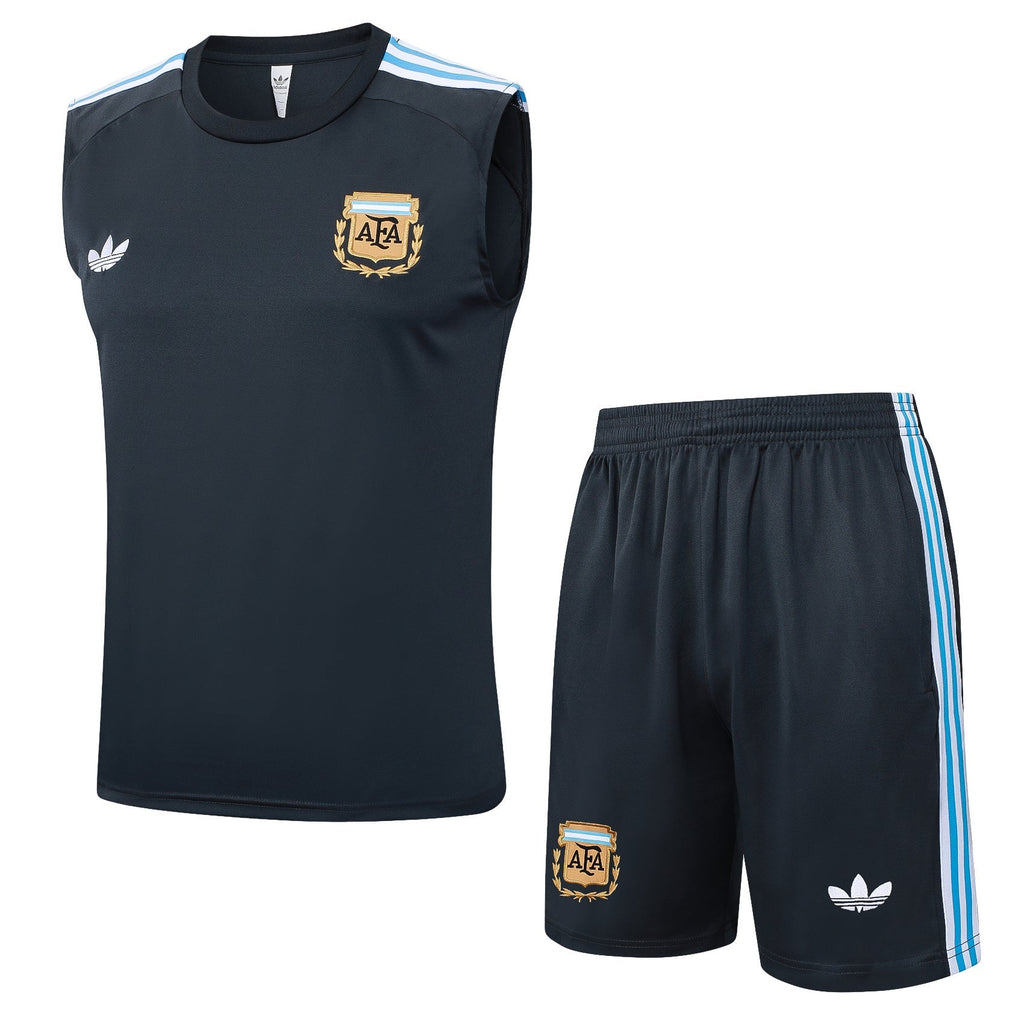 Kit Treino Manga Cava Argentina 2025