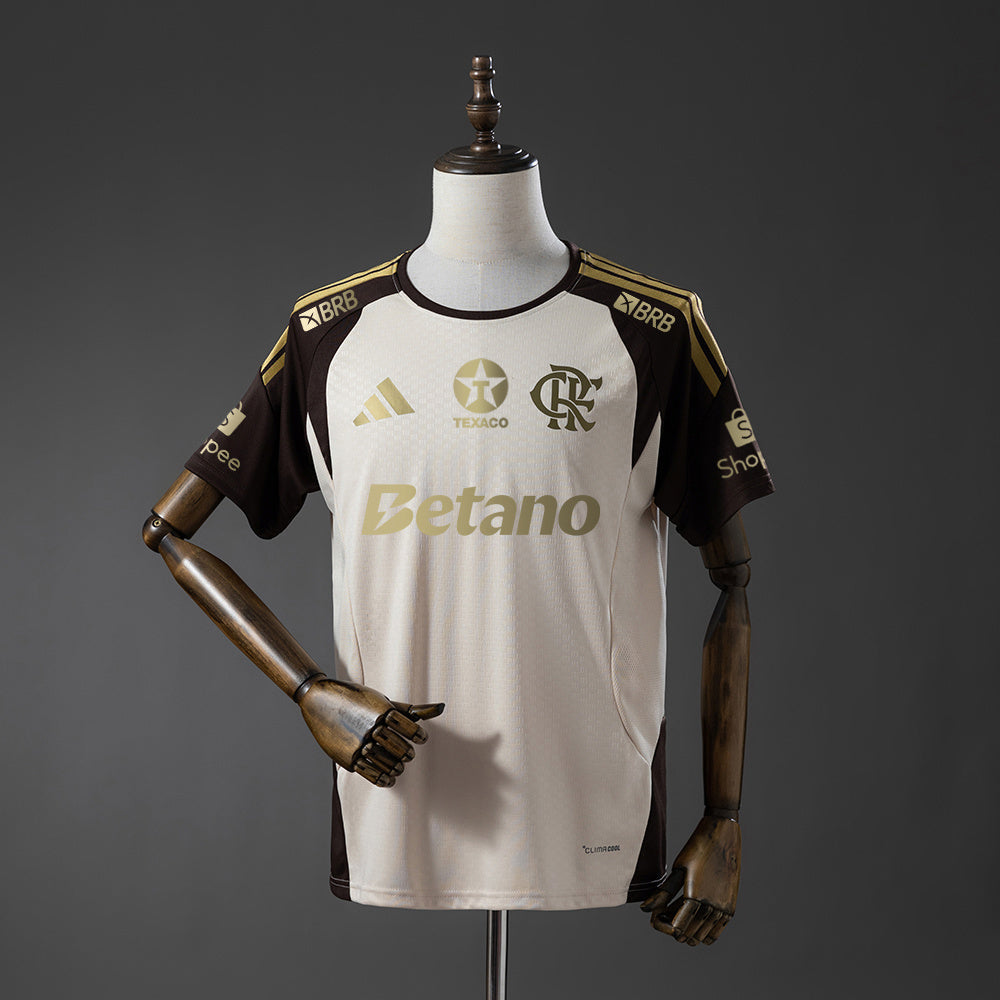 Camisola CR Flamengo 2026-27 Treino Versão Adepto Todos Patrocinadores