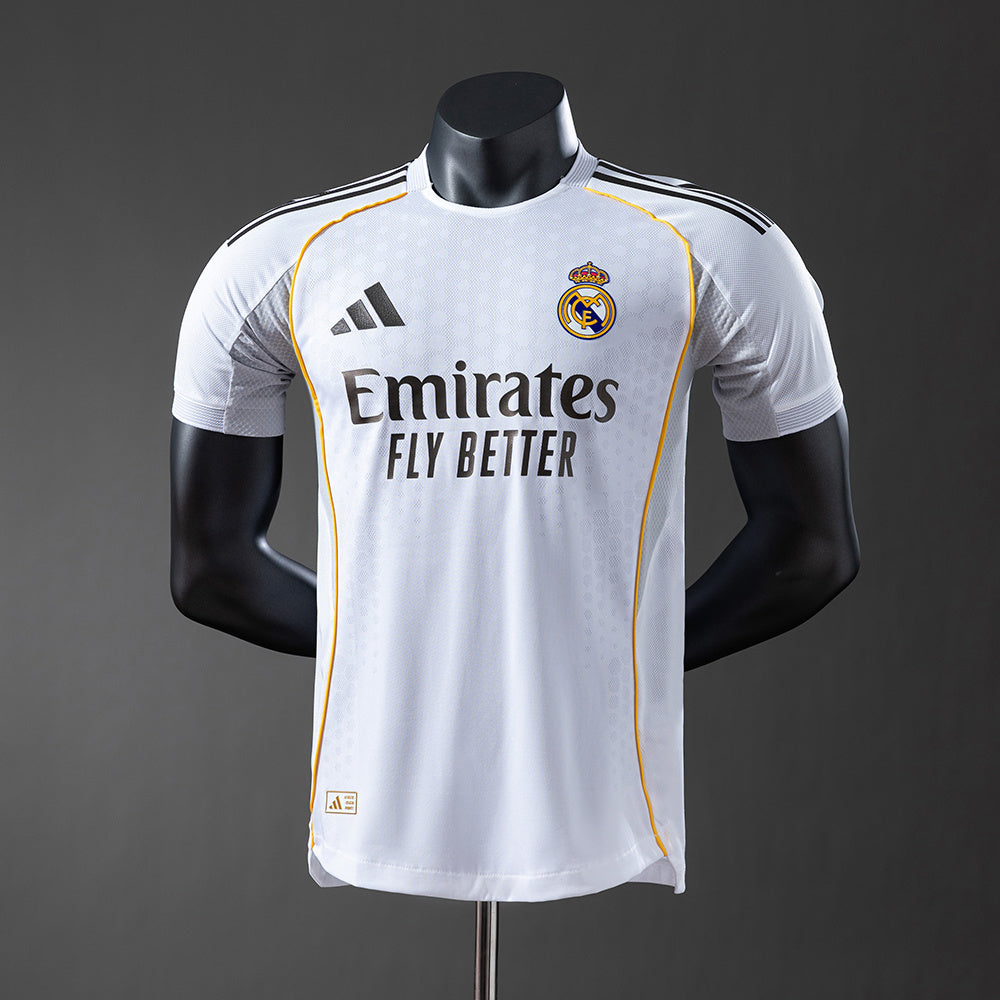 Camisola Real Madrid CF 2025-26 Principal Versão Adepto Jogador