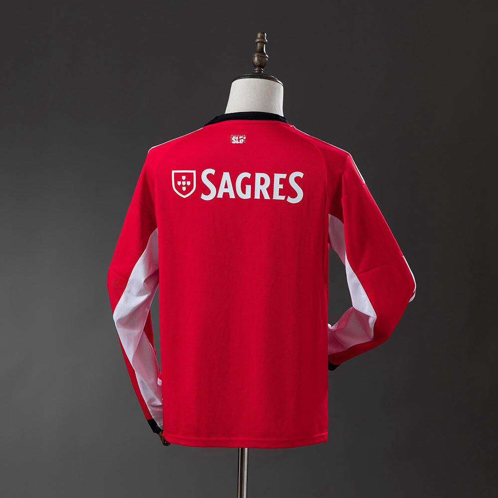 Camisola Manga Comprida SLB 2025-26 Principal Versão Adepto