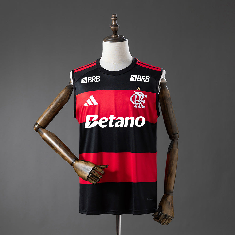 Manga Cava CR Flamengo 2026-27 Principal Todos Patrocinadores
