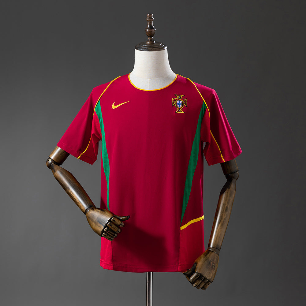 Camisola Portugal Principal Retro Mundial 2002