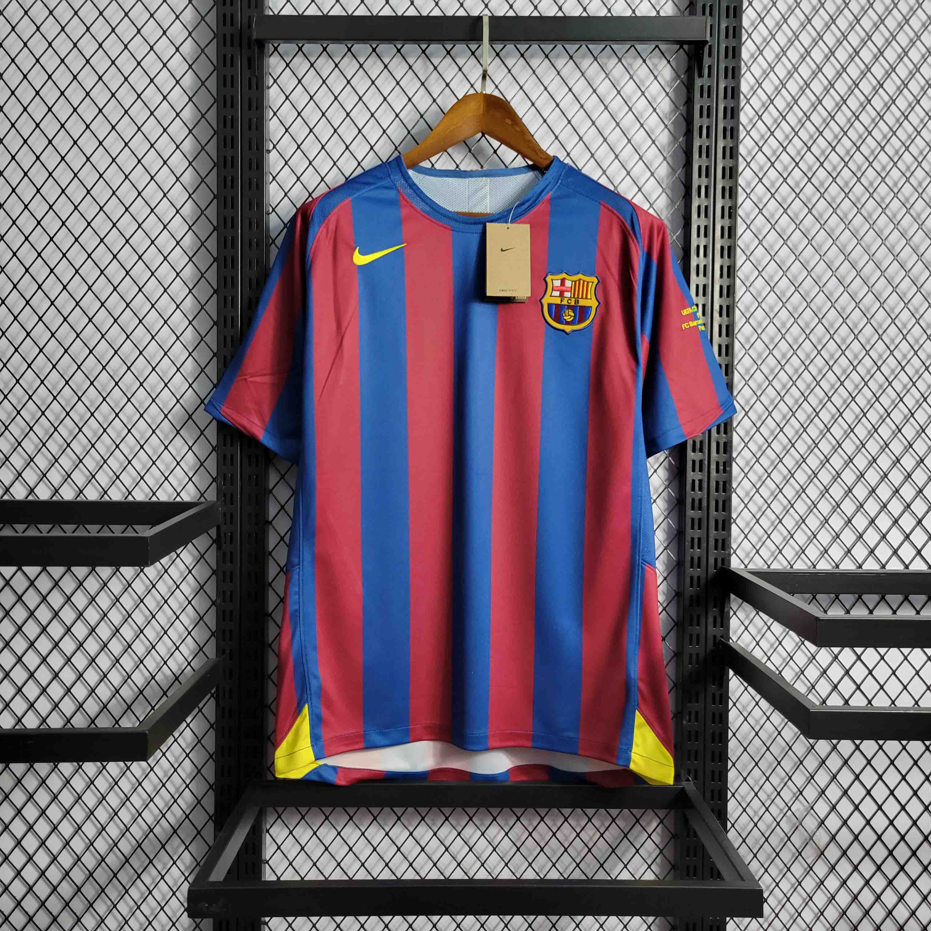 Camisola FC Barcelona 2005-06 Principal Final UCL