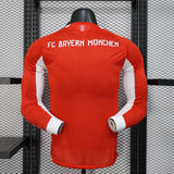 Camisola Manga Comprida FC Bayern Munique 2025-26 Principal Versão Jogador