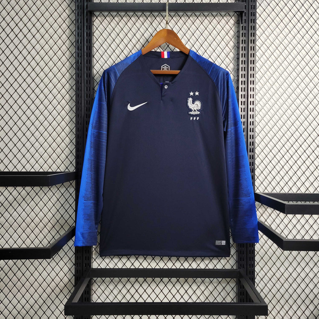 Camisola Manga Comprida França 2018 Principal