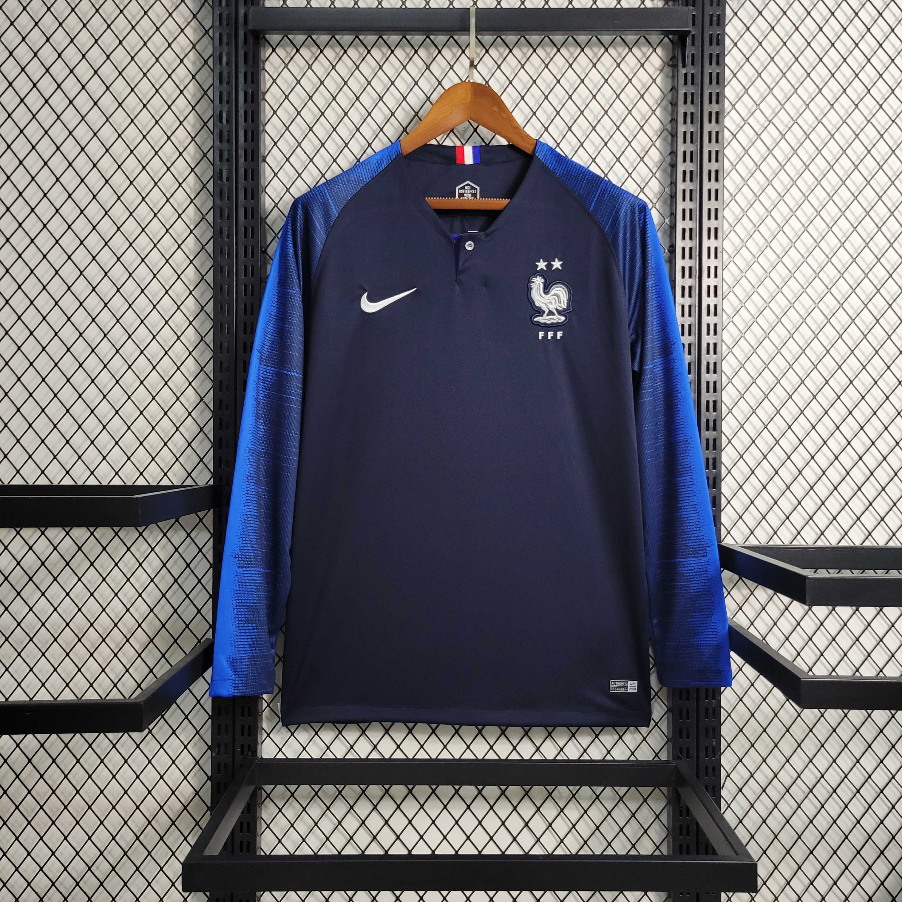 Camisola Manga Comprida França 2018 Principal