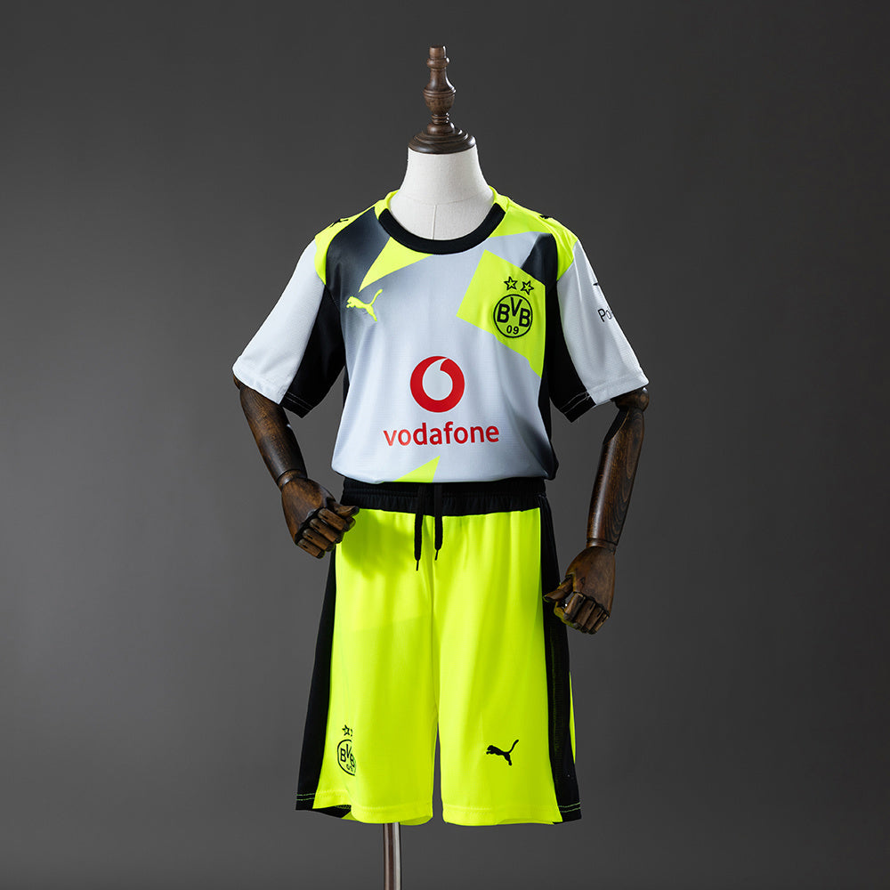 Kit Criança Borussia Dortmund 2024-25 Alternativo
