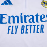 Fato de Treino Real Madrid CF 2025-26 - Camisola com Fecho