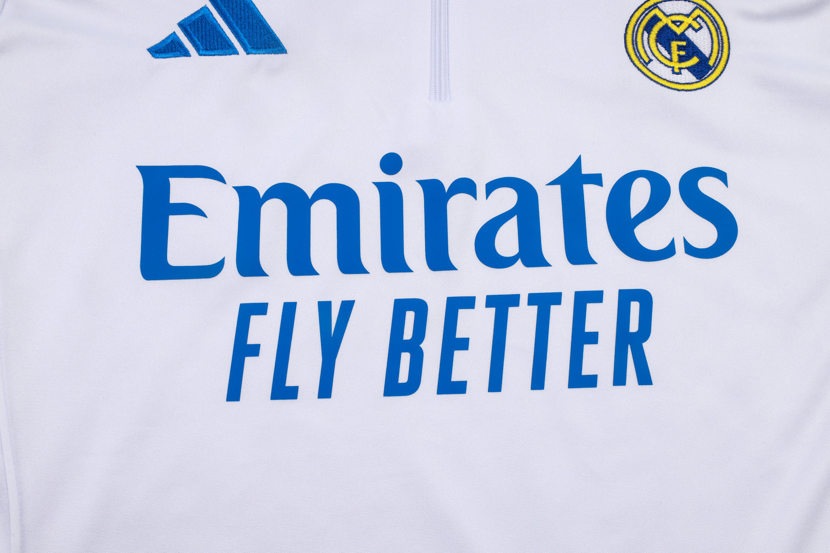 Fato de Treino Real Madrid CF 2025-26 - Camisola com Fecho