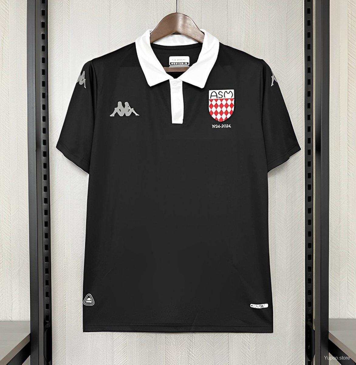Camisola Monaco 2025-26 Edição Especial 100º Aniversário Versão Adepto