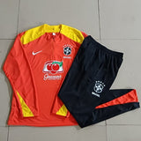 Fato de Treino Brasil 2025 - Camisola com Fecho
