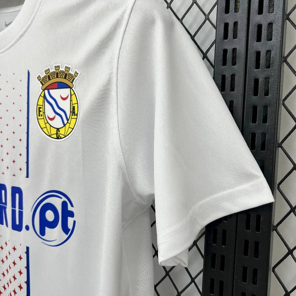 Camisola FC Alverca 2025-26 Alternativa Branca Versão Adepto
