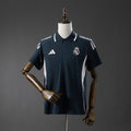 Polo Real Madrid CF 2025-26 Preto/Rosa