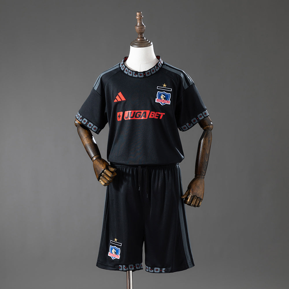 Kit Criança CSD Colo Colo 2026-27 Alternativo