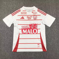 Camisola Stade Brestois 2024-25 Alternativa Branca Versão Adepto
