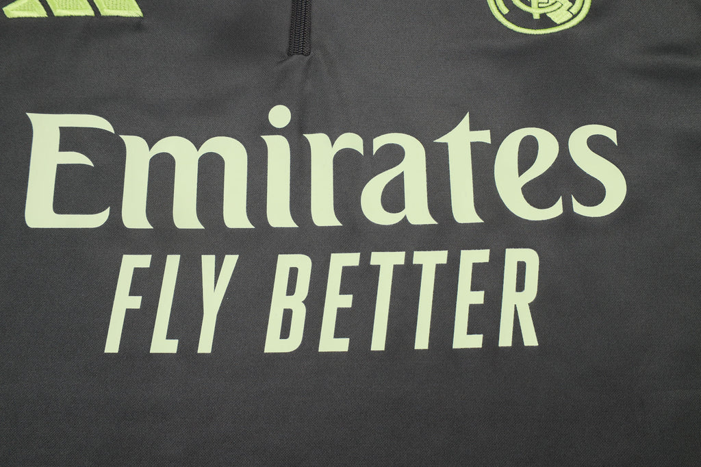 Fato de Treino Real Madrid CF 2024-25 - Camisola com Fecho
