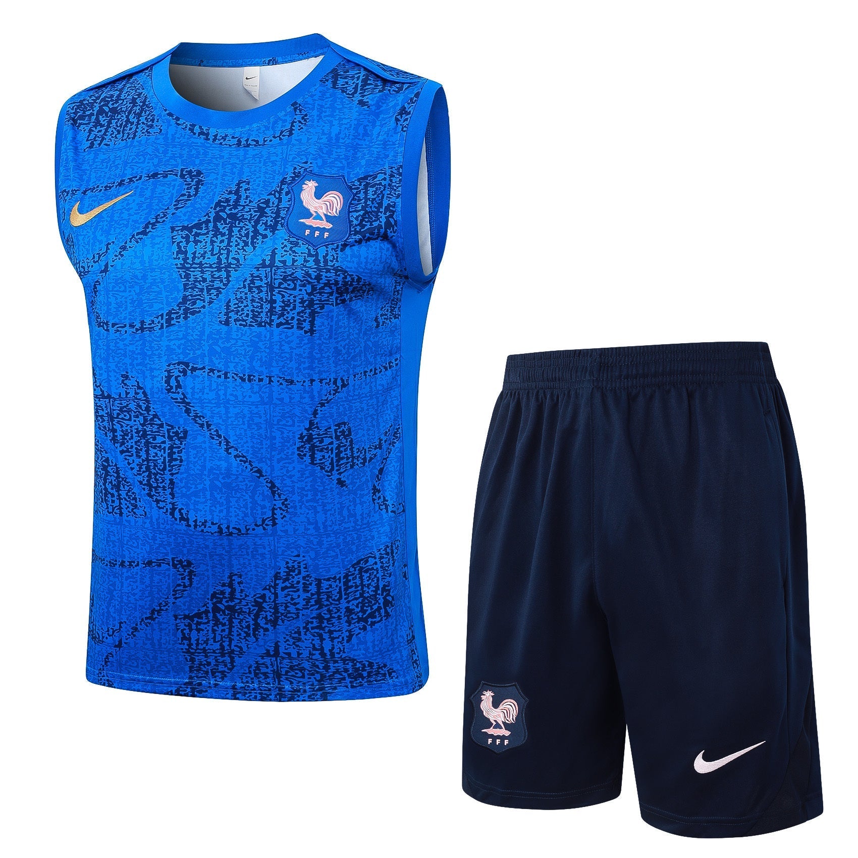 Kit Treino Manga Cava França 2025