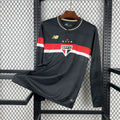 Camisola Manga Comprida São Paulo FC 2025-26 Alternativa Preta Lisa Versão Adepto