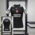 Camisola SC Corinthians 2025-26 Alternativa Preta Versão Jogador Todos Patrocinadores