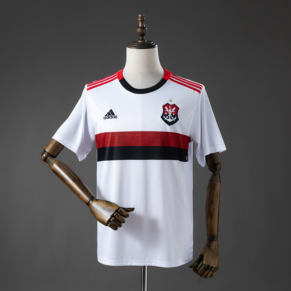 Camisola Flamengo 2019-20 Alternativa Branca Versão Adepto
