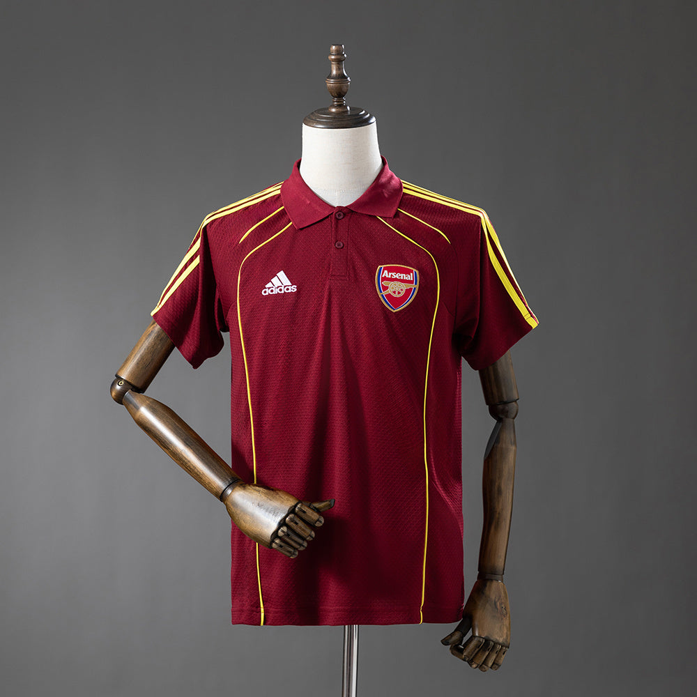 Polo ARS 2025-26 Vermelho Escuro