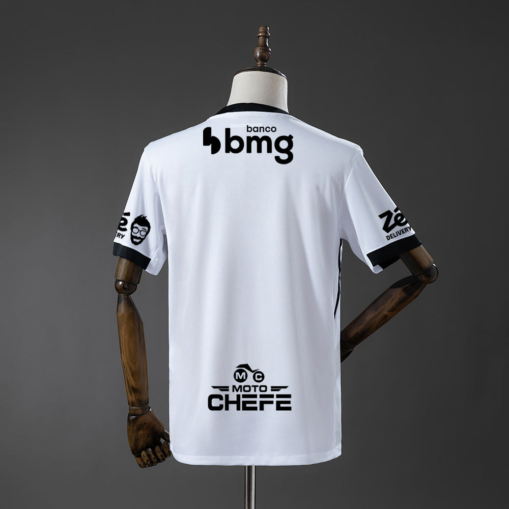 Camisola Vasco da Gama 2026-27 Alternativa Branca Versão Adepto Todos Patrocinadores