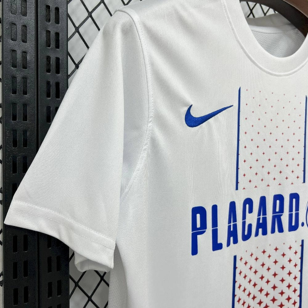 Camisola FC Alverca 2025-26 Alternativa Branca Versão Adepto