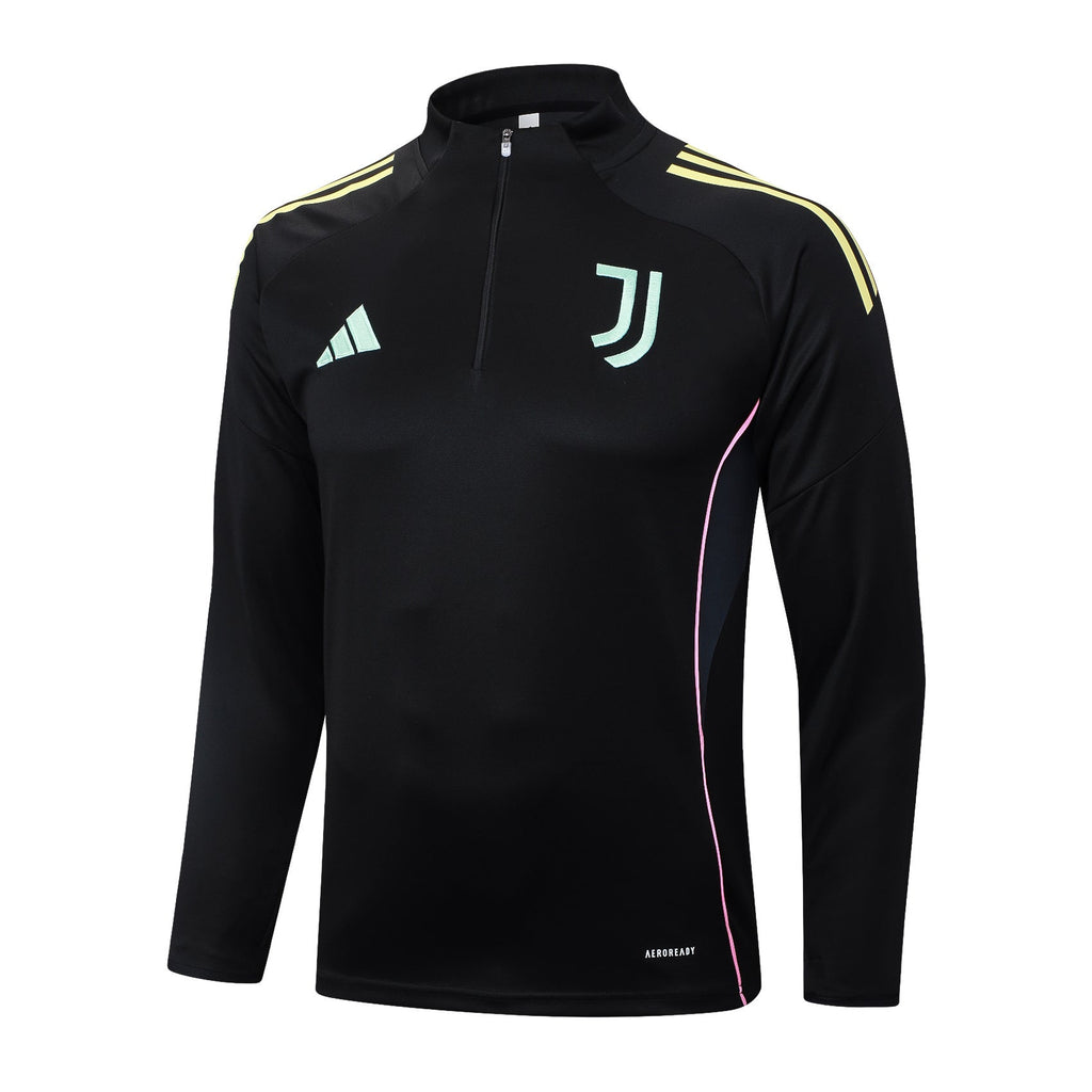 Fato de Treino Juventus FC 2025-26 - Camisola com Fecho