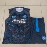 Kit Treino Manga Cava Napoles 2025-26