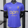 Camisola AS Monaco 2025-26 Alternativa Azul Versão Jogador