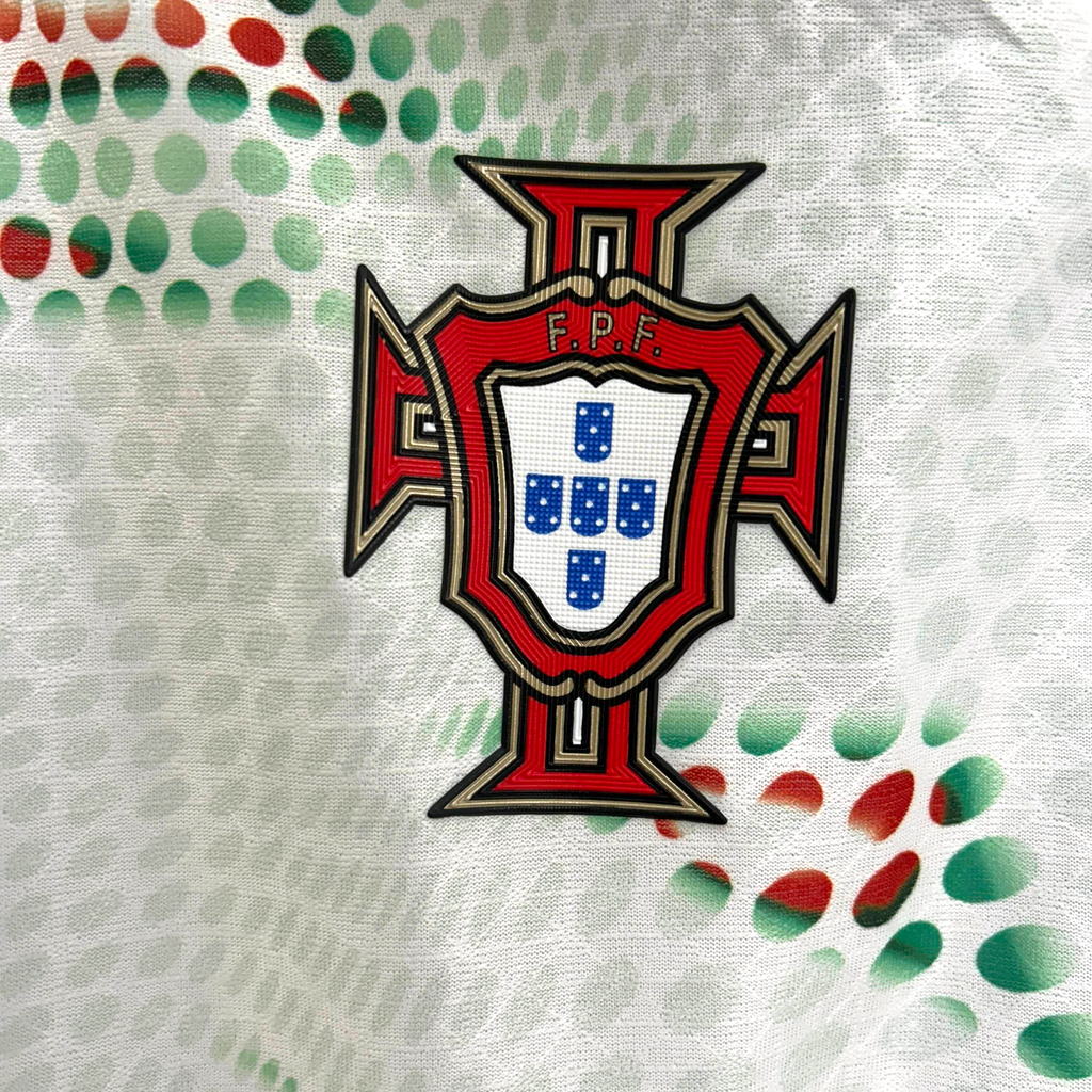 Camisola Portugal Alternativa Branca 2025