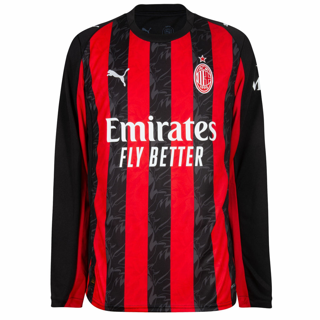 Camisola Manga Comprida Ac Milan 2025-26 Principal Versão Adepto
