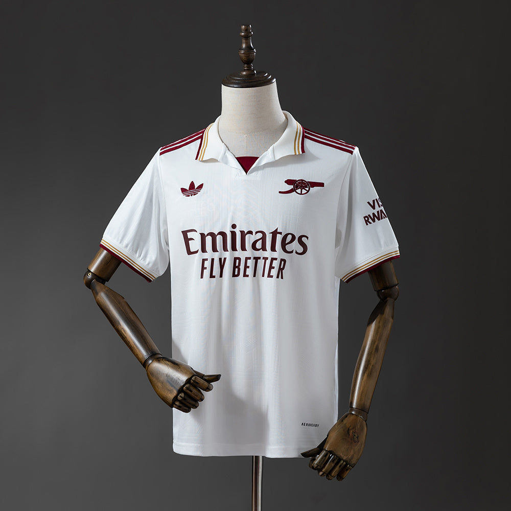 Camisola ARS 2025-26 Alternativa Branca Versão Adepto