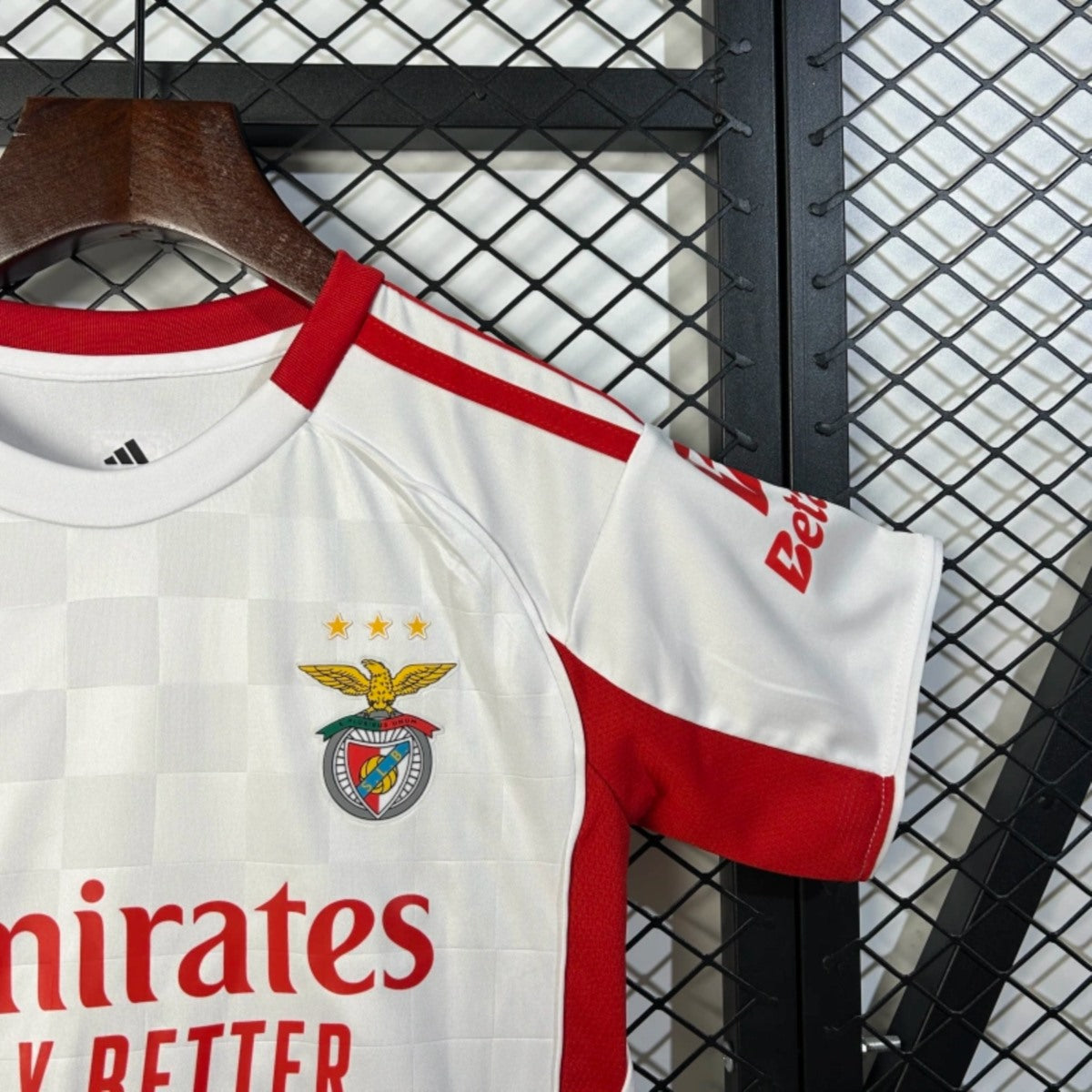 Kit Criança SLB 2025-26 Alternativo Branco