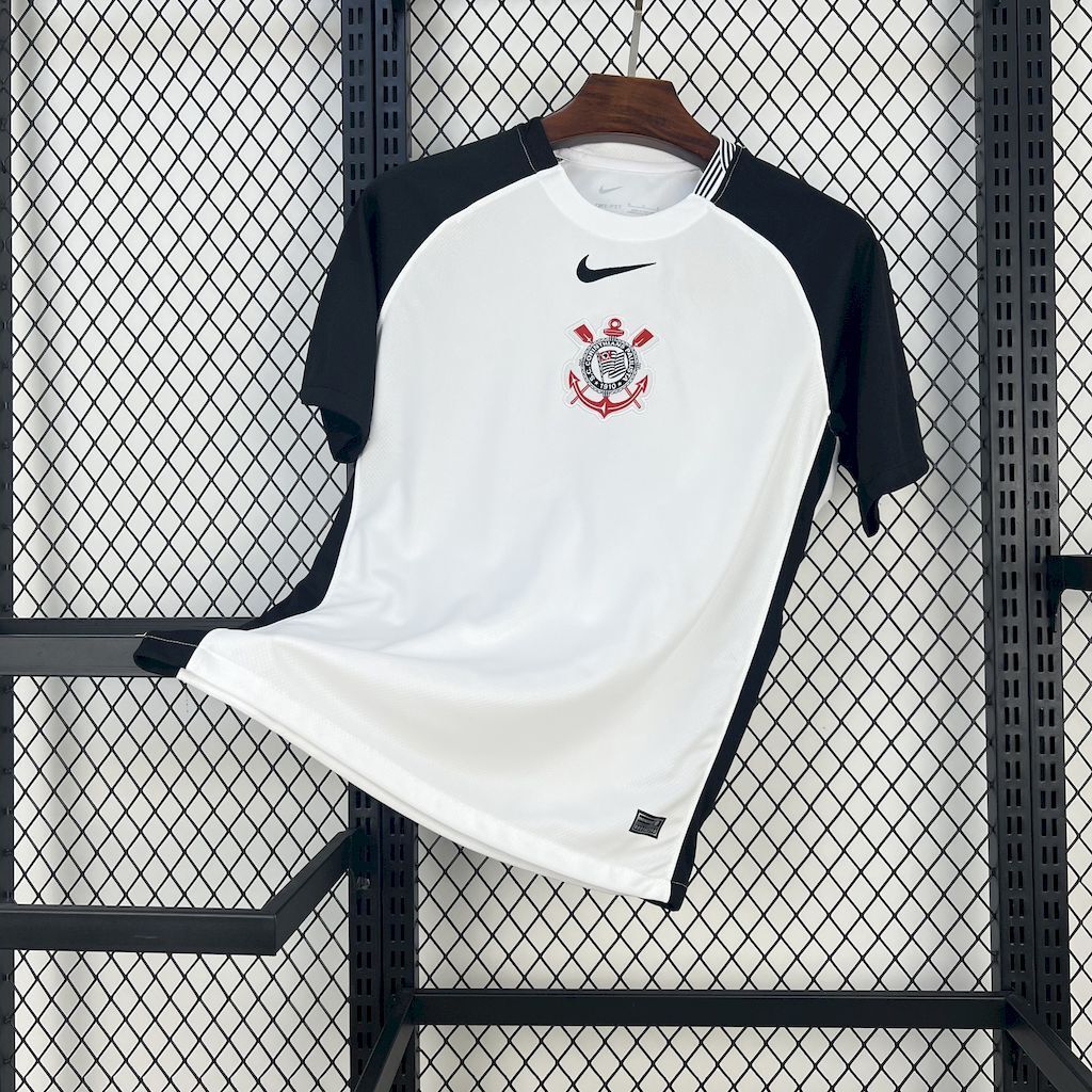 Camisola SC Corinthians 2025-26 Principal Lisa Versão Adepto