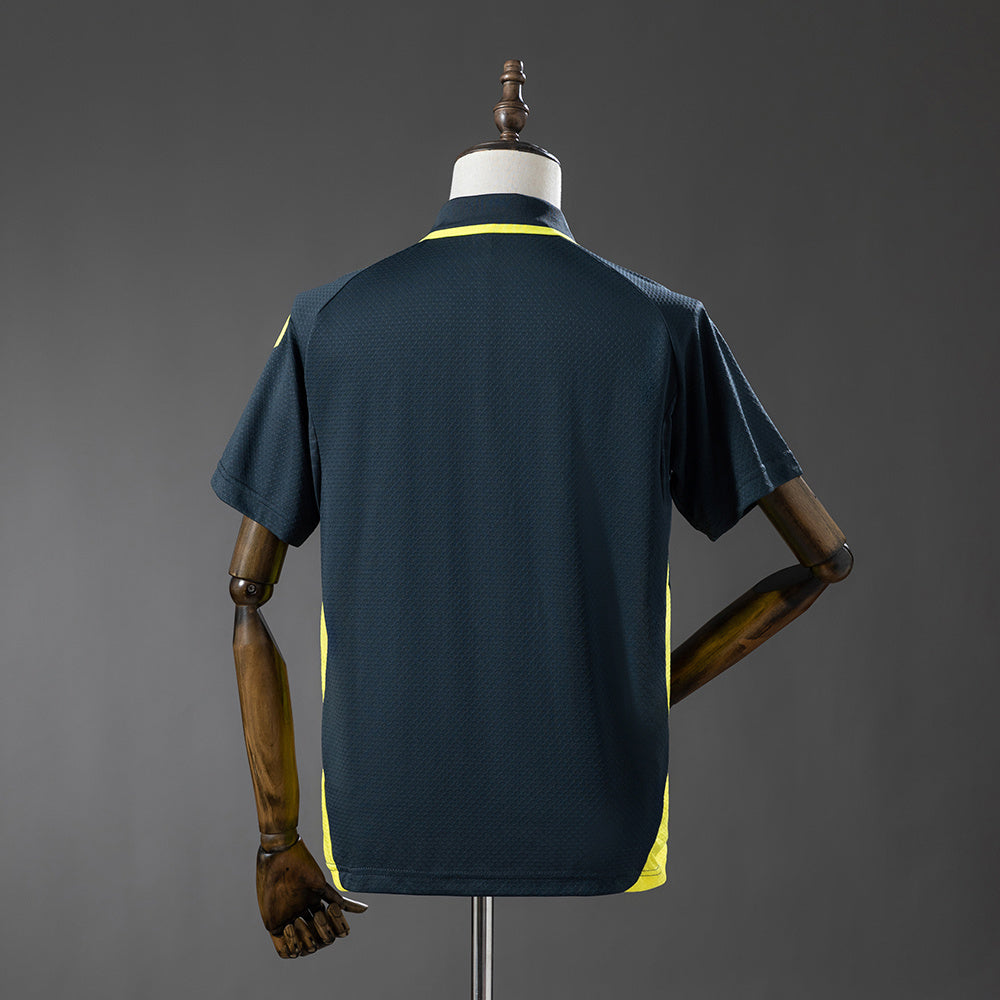 Polo Real Madrid CF 2025-26 Cinza Escuro