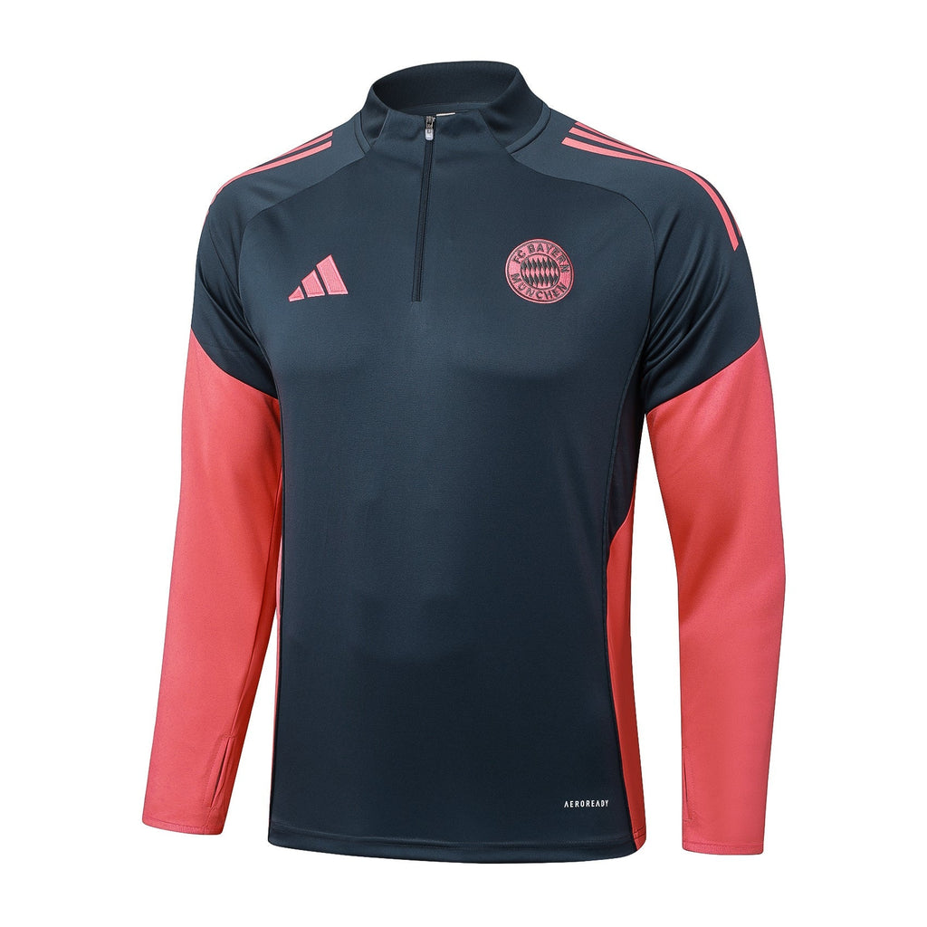 Fato de Treino FC Bayern Munique 2025-26 - Camisola com Fecho