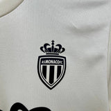 Camisola AS Monaco 2025-26 Alternativa Amarela Versão Adepto