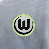 Camisola VfL Wolfsburg 2025-26 Alternativa Cinzenta Versão Adepto