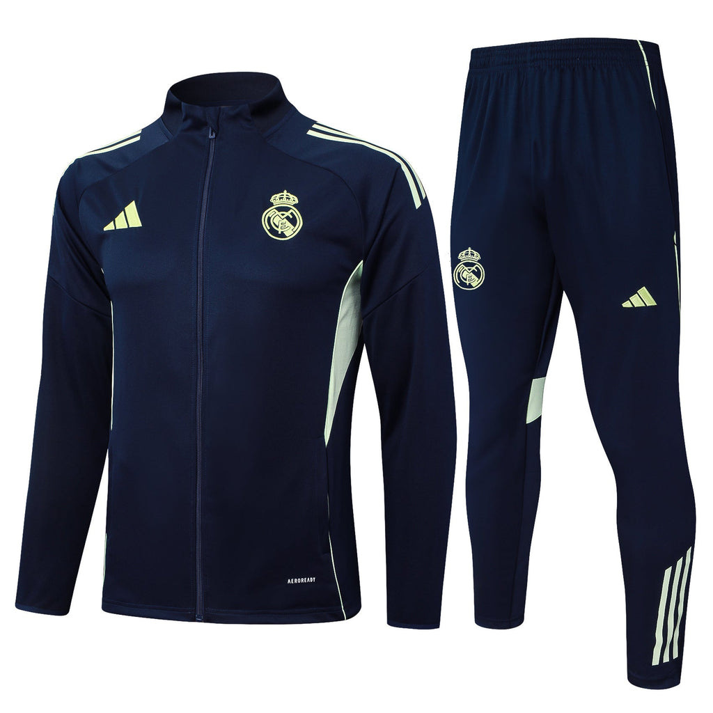 Fato de Treino Real Madrid CF 2025-26 Casaco sem Capuz