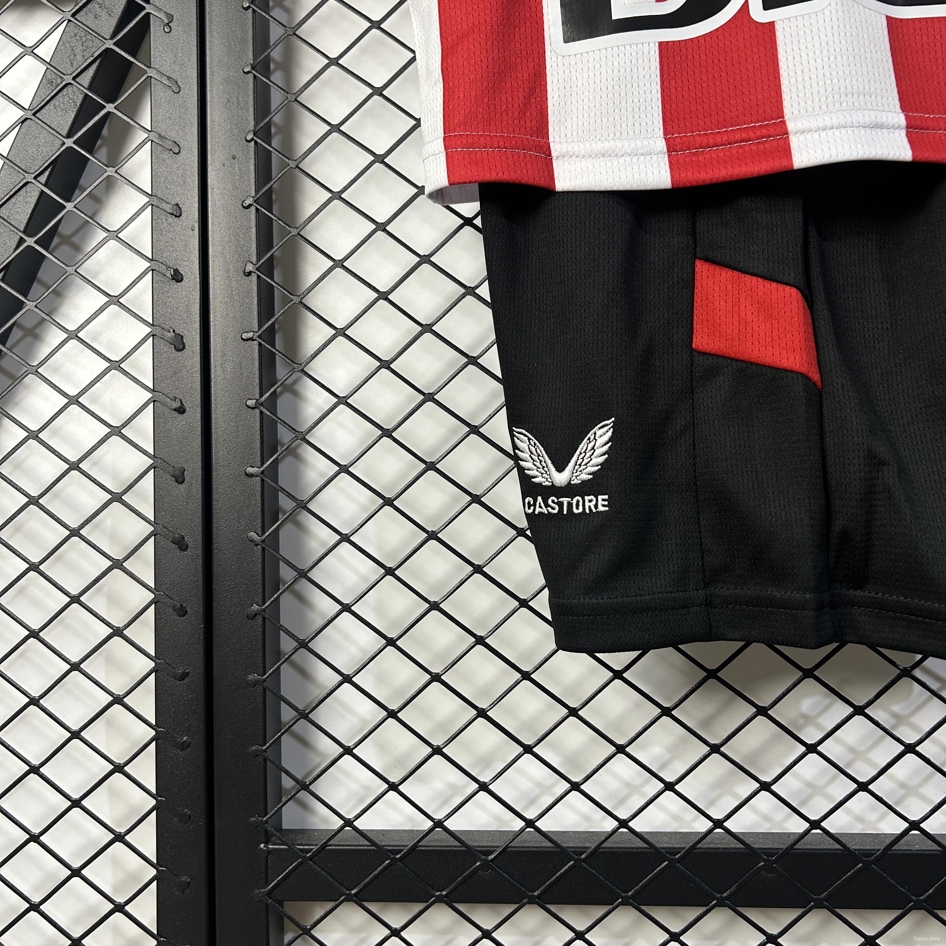 Kit Criança Athletic Club Bilbao 2025-26 Principal