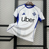 Camisola Como 1907 2025-26 Alternativa Branca Versão Adepto