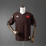 Camisola Vasco da Gama 2025-26 Alternativa Vermelha Lisa Versão Adepto