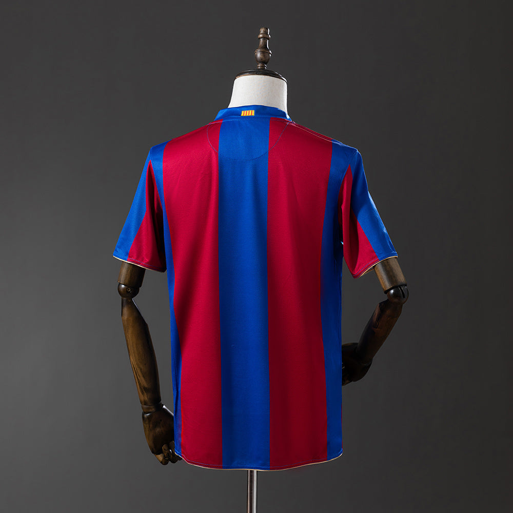 Camisola FC Barcelona 2007-08 Principal Versão Adepto