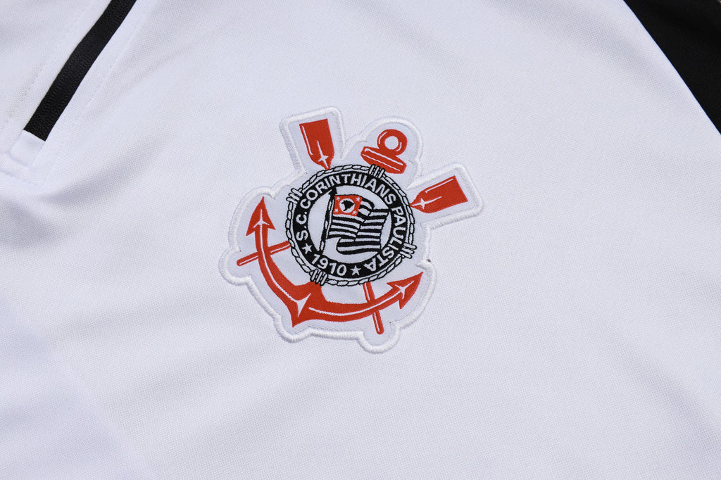 Fato de Treino SC Corinthians 2025-26 - Camisola com Fecho