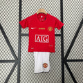 Kit Criança M-UNITED 2007-08 Principal Final UCL