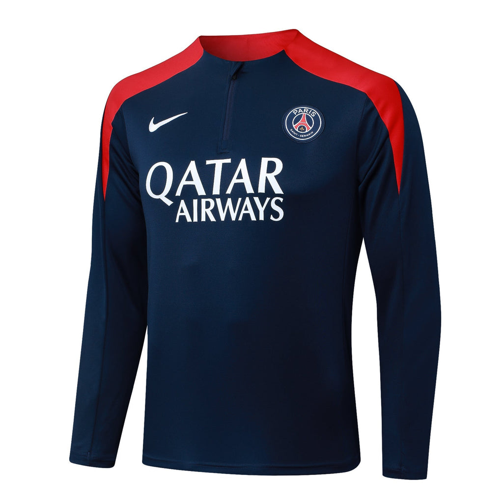 Fato de Treino FC Paris Saint-Germain 2025-26 - Camisola com Fecho