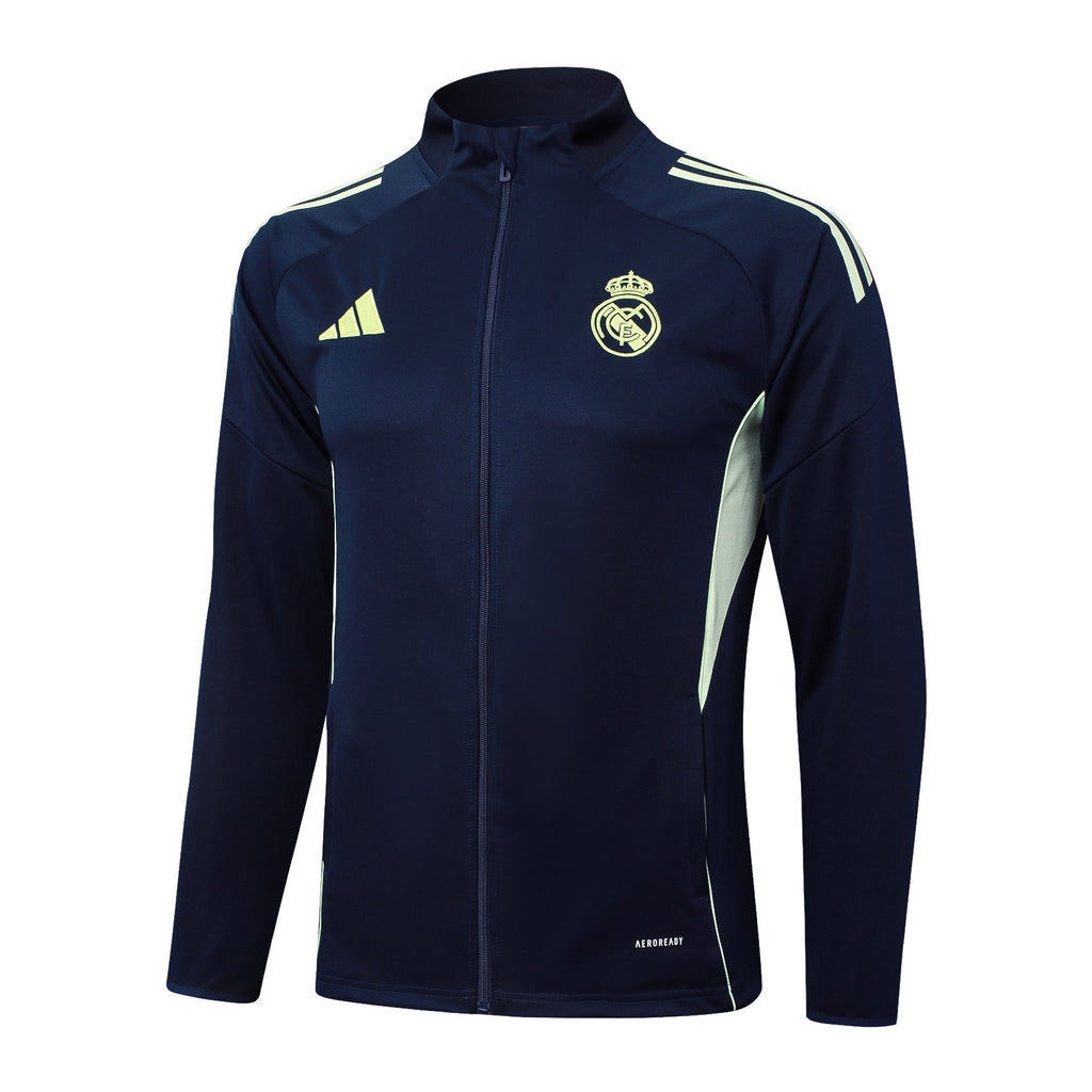 Fato de Treino Real Madrid CF 2025-26 Casaco sem Capuz