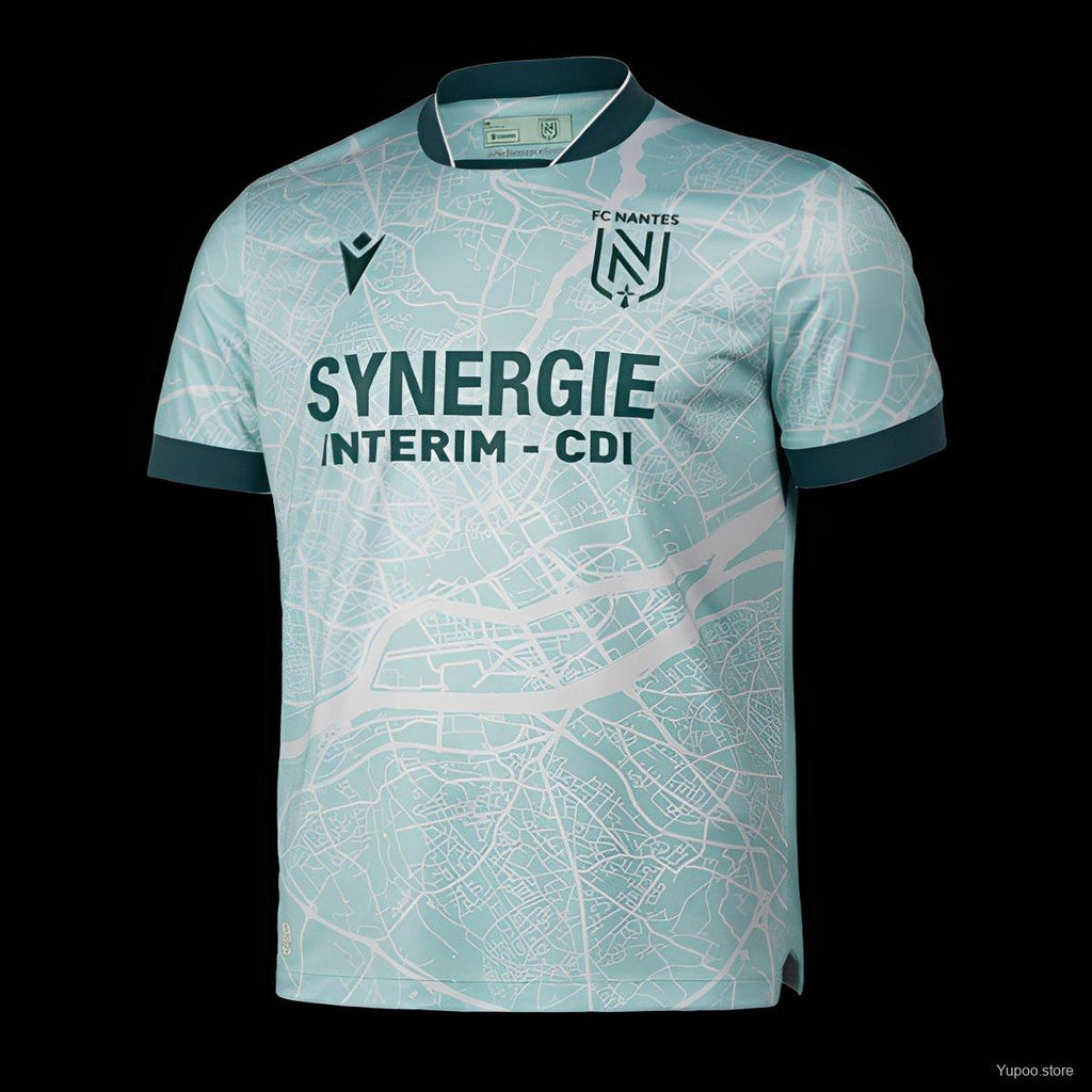 Camisola FC Nantes 2025-26 Alternativa Verde Versão Adepto