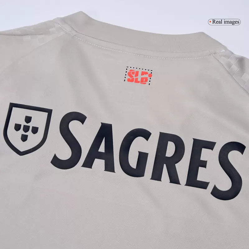 Camisola SLB 2025-26 Alternativa Beje Versão Adepto